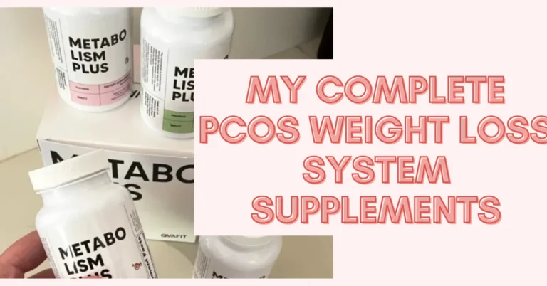 The Best Supplement system for PCOS /PMOS Weight loss